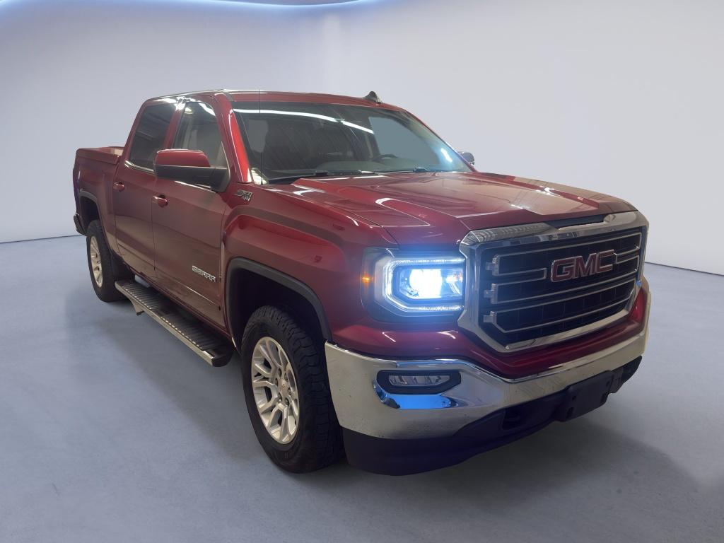Red Quartz Tintcoat 2018 GMC Sierra 1500 SLE Crew Cab 4WD Pickup Truck Four-Wheel Drive 6-Speed Automatic
