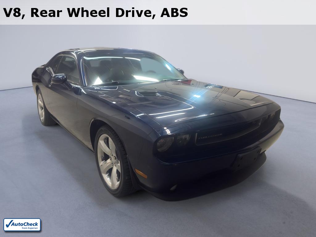 Jazz Blue Pearlcoat 2013 Dodge Challenger Coupe Rear-Wheel Drive 5-Speed Automatic