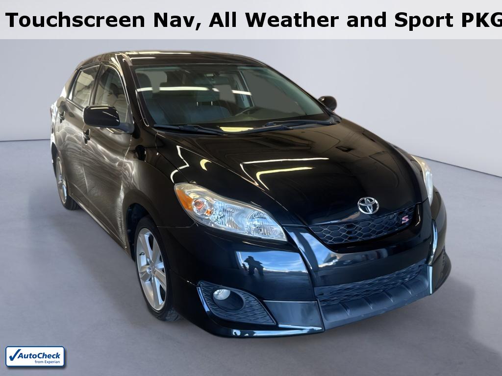 Black Sand Pearl 2010 Toyota Matrix Hatchback Front-Wheel Drive 5-Speed Automatic