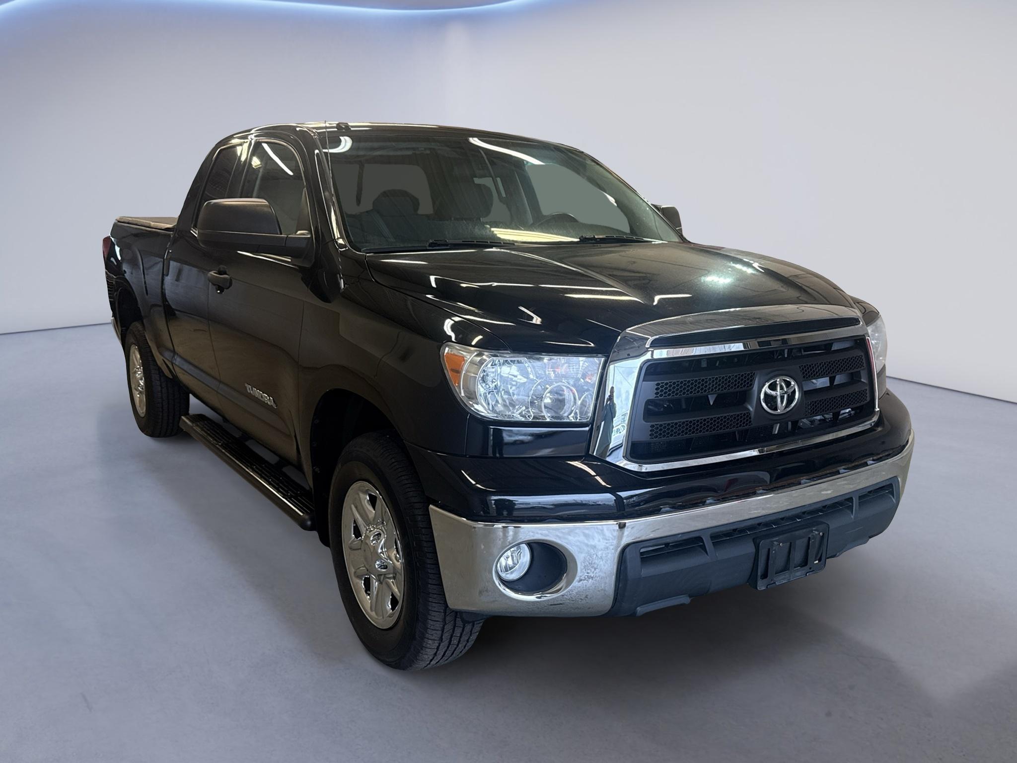 Black 2013 Toyota Tundra Pickup Truck Four-Wheel Drive 6-Speed Automatic