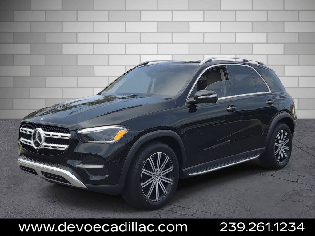Obsidian Black Metallic 2024 Mercedes-Benz GLE 450e 4MATIC SUV / Crossover All-Wheel Drive 9-Speed Automatic