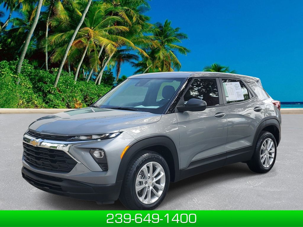 STERLING GRAY METALLIC 2024 Chevrolet Trailblazer SUV / Crossover Front-Wheel Drive Continuously Variable Transmission