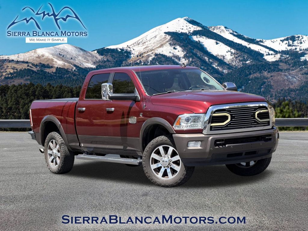 2018 RAM 2500 Laramie Longhorn Crew Cab 4WD Pickup Truck Four-Wheel Drive 6-Speed Automatic