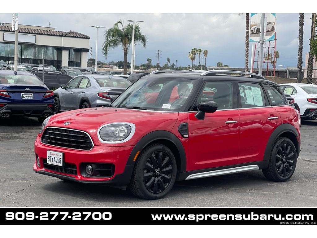 Chili Red 2020 MINI Countryman Oxford Edition FWD SUV / Crossover Front-Wheel Drive 7-Speed Automatic
