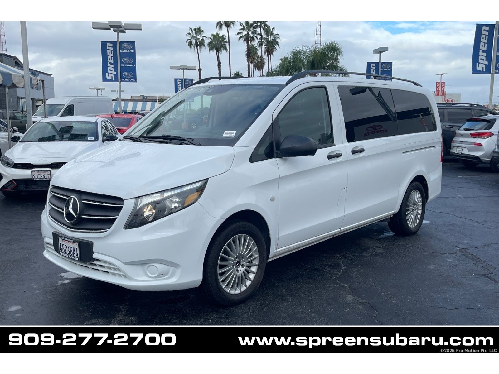 Arctic White 2023 Mercedes-Benz Metris Van Rear-Wheel Drive 9-Speed Automatic