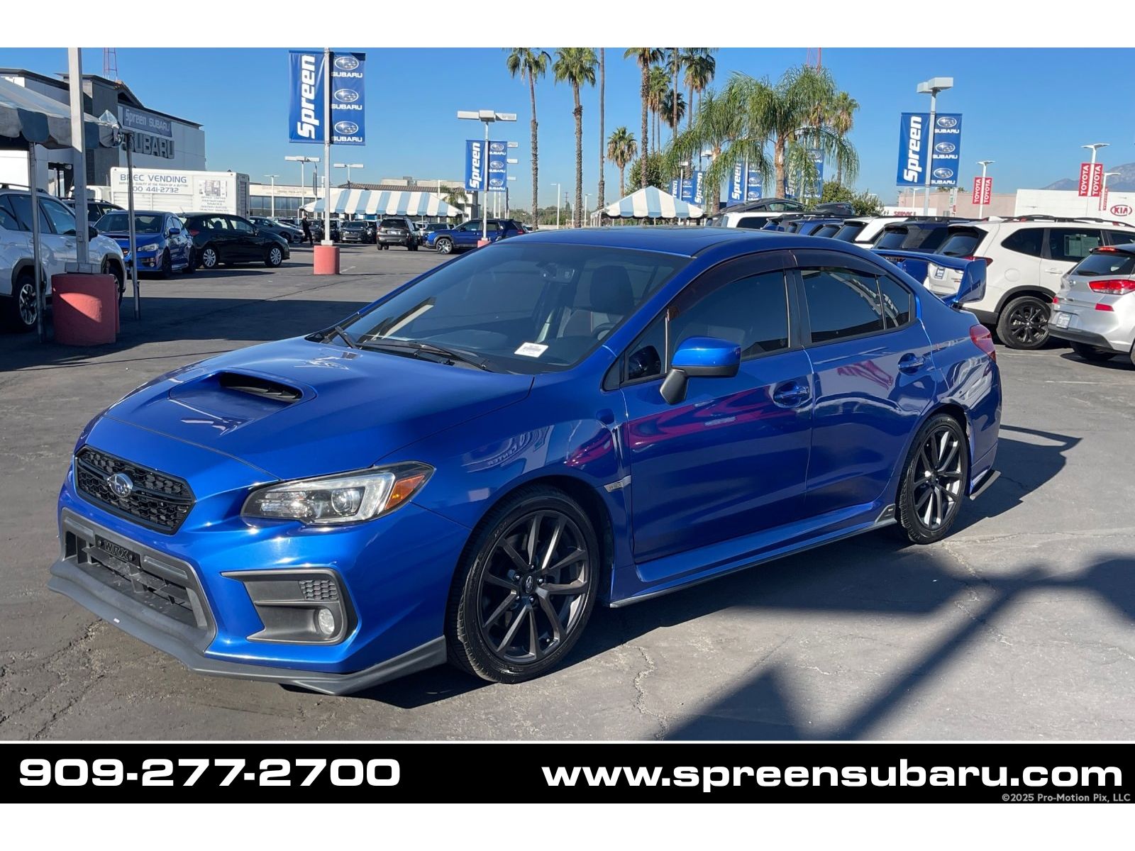 WR Blue Pearl 2019 Subaru WRX Sedan All-Wheel Drive 6-Speed Manual