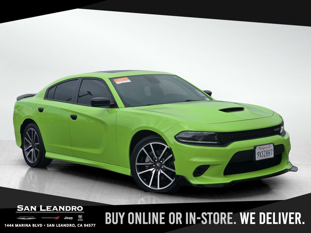 Green (Sublime Metallic Clearcoat) 2023 Dodge Charger Sedan Rear-Wheel Drive 8-Speed Automatic