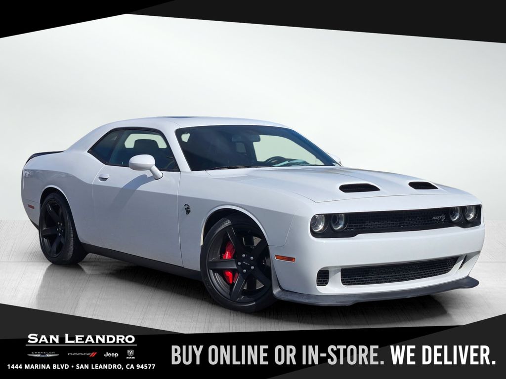 White Knuckle Clearcoat 2020 Dodge Challenger SRT Hellcat Redeye RWD Coupe Rear-Wheel Drive 8-Speed Automatic