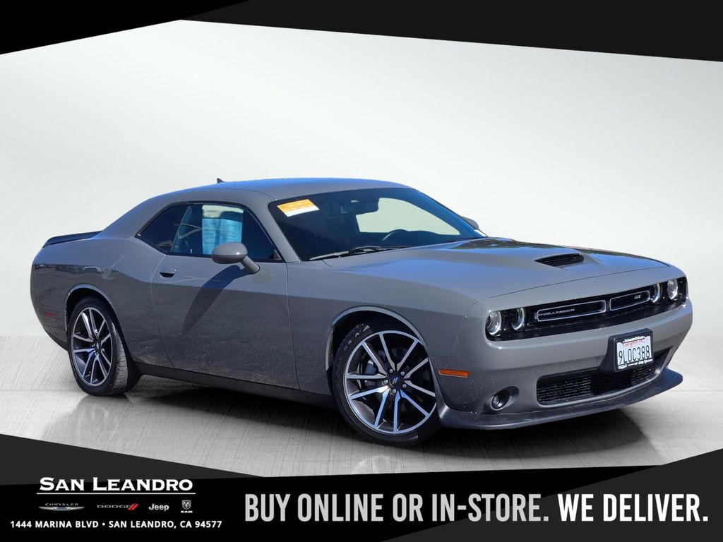 Destroyer Gray Clearcoat 2023 Dodge Challenger GT RWD Coupe Rear-Wheel Drive 8-Speed Automatic