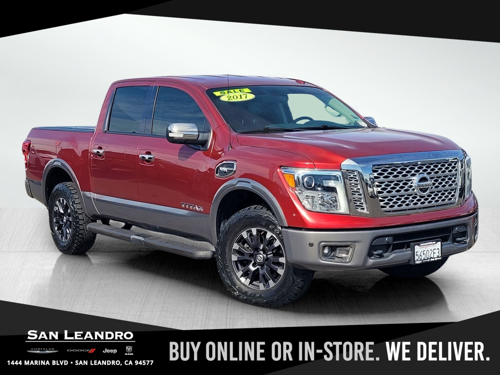 2017 Nissan Titan Platinum Reserve Crew Cab 4WD