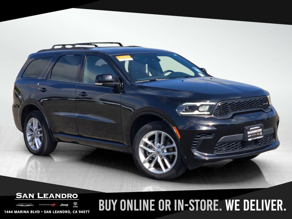 DB Black Clearcoat 2024 Dodge Durango GT Plus AWD SUV / Crossover All-Wheel Drive 8-Speed Automatic