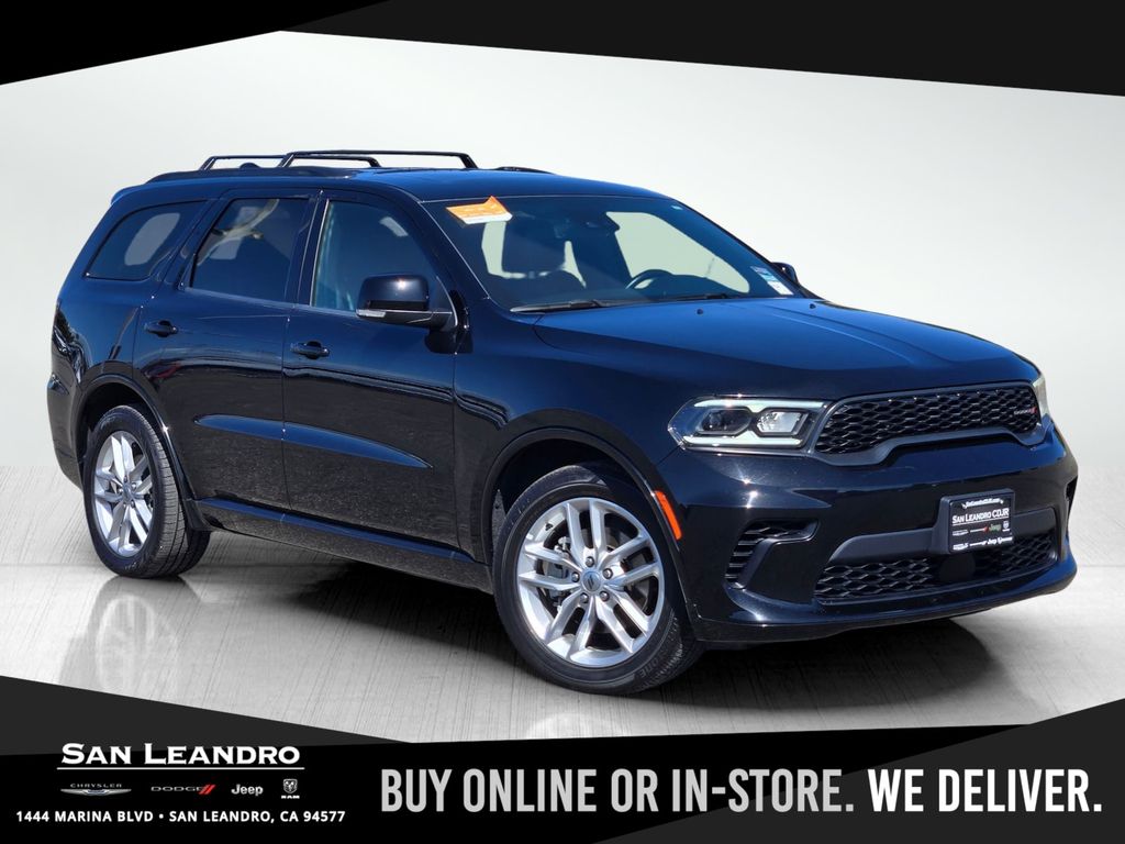 DB Black Clearcoat 2024 Dodge Durango GT Plus RWD SUV / Crossover Rear-Wheel Drive 8-Speed Automatic