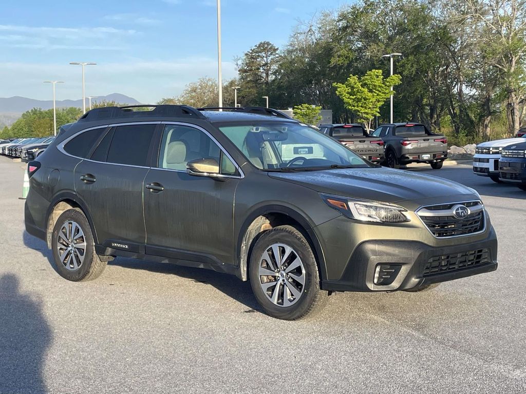 Autumn Green Metallic 2020 Subaru Outback Premium AWD SUV / Crossover All-Wheel Drive 8-Speed CVT