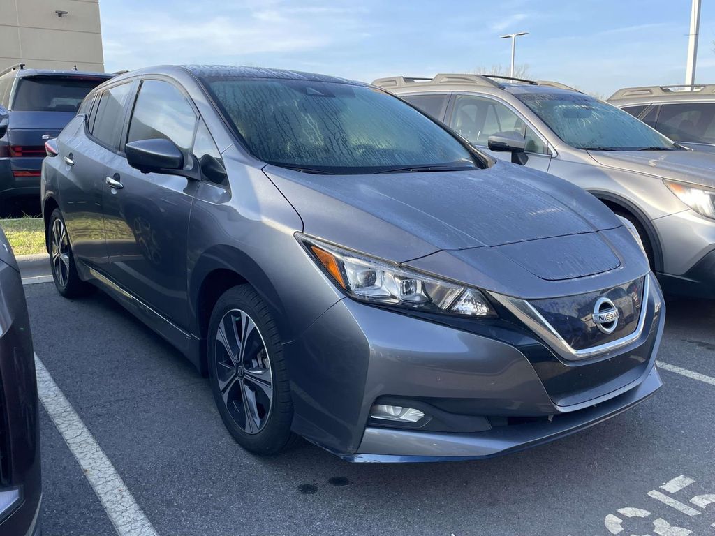 Gray (Gun Metallic) 2022 Nissan LEAF SV Plus FWD Hatchback Front-Wheel Drive Automatic