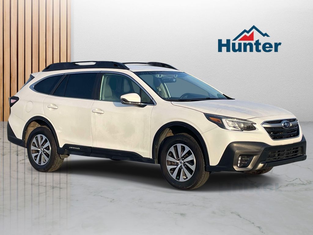 Crystal White Pearl 2020 Subaru Outback Premium AWD SUV / Crossover All-Wheel Drive 8-Speed CVT