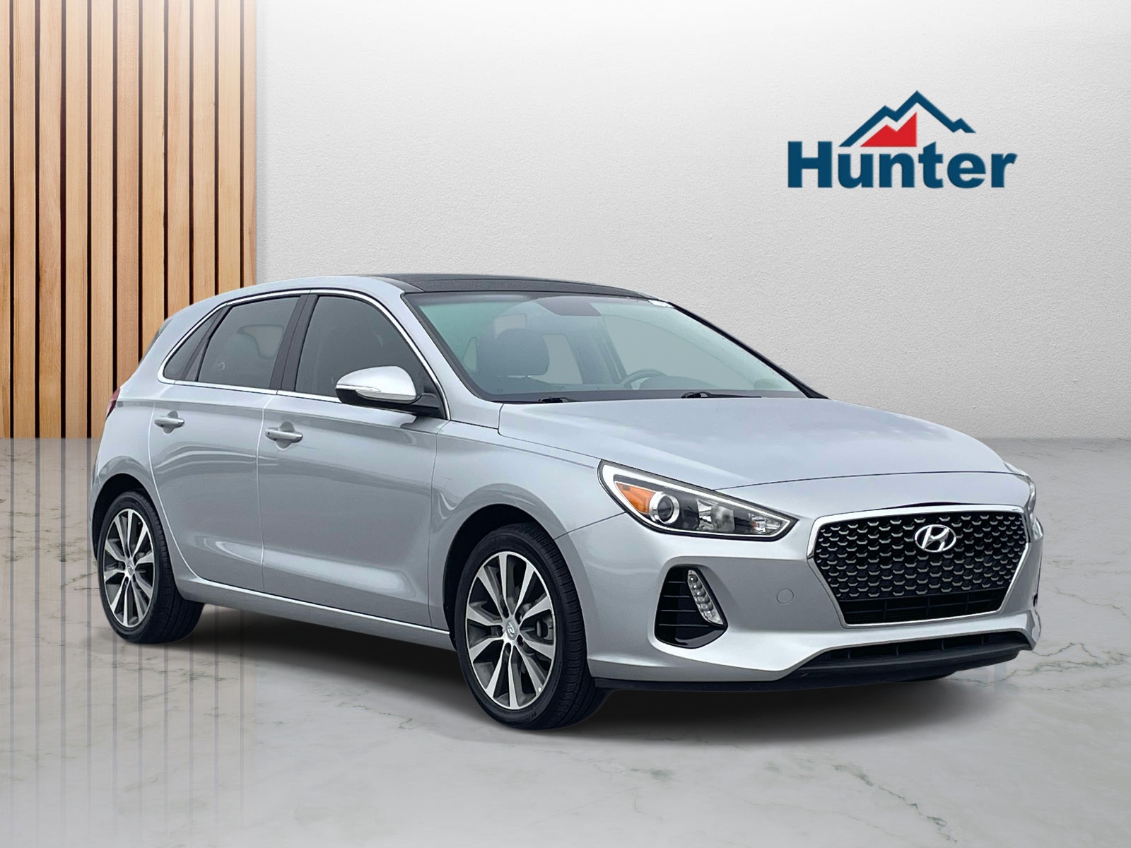 Stellar Silver 2020 Hyundai Elantra GT Hatchback Front-Wheel Drive 6-Speed Automatic
