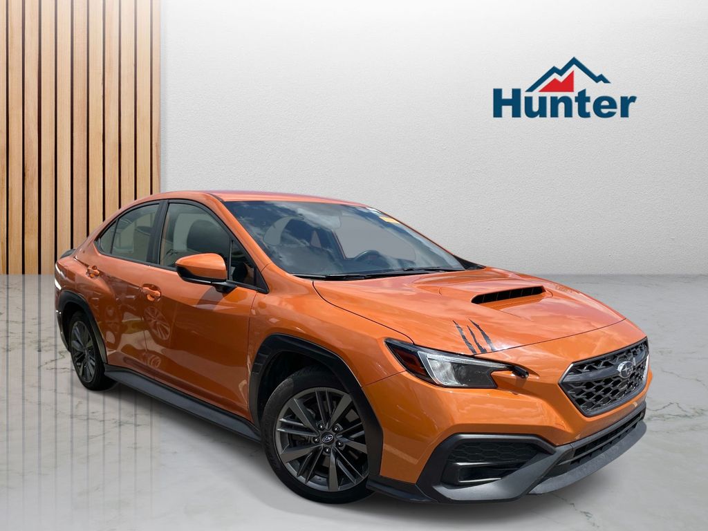 Solar Orange Pearl 2024 Subaru WRX AWD Sedan All-Wheel Drive 6-Speed Manual