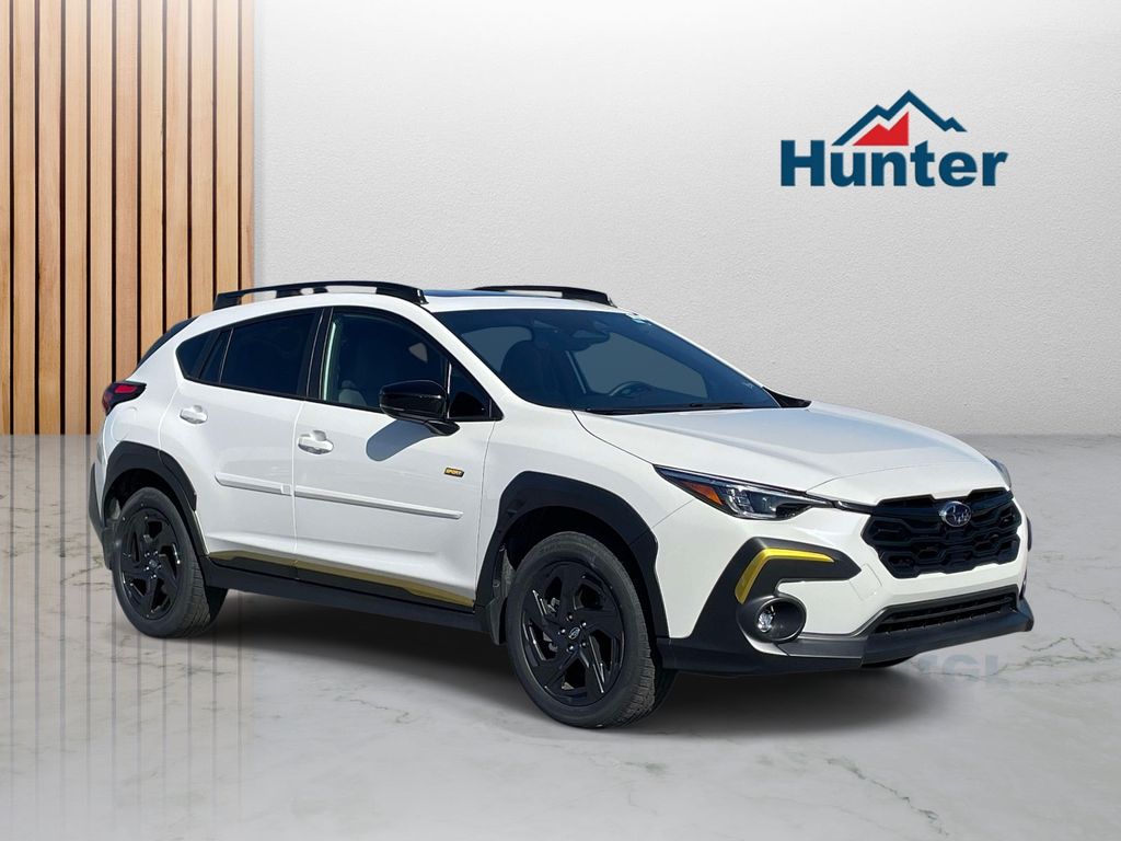 Crystal White Pearl 2025 Subaru Crosstrek Sport AWD SUV / Crossover All-Wheel Drive 8-Speed CVT