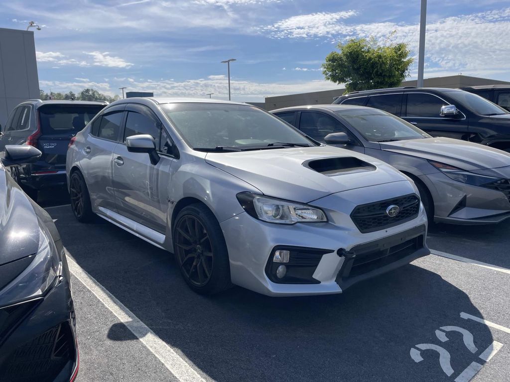 Ice Silver Metallic 2019 Subaru WRX Premium AWD Sedan All-Wheel Drive 6-Speed Manual