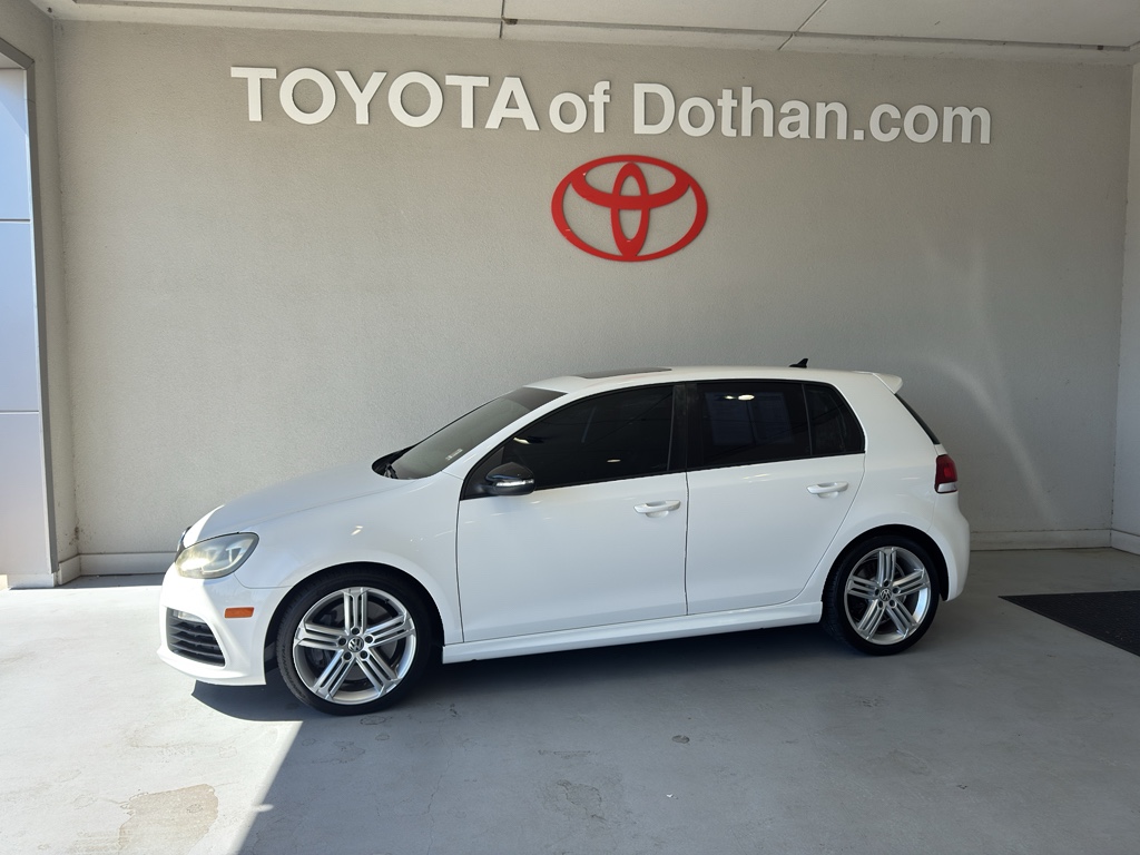 Candy White 2013 Volkswagen Golf R 4-Door AWD with Sunroof and Navigation Hatchback All-Wheel Drive 6-Speed Manual