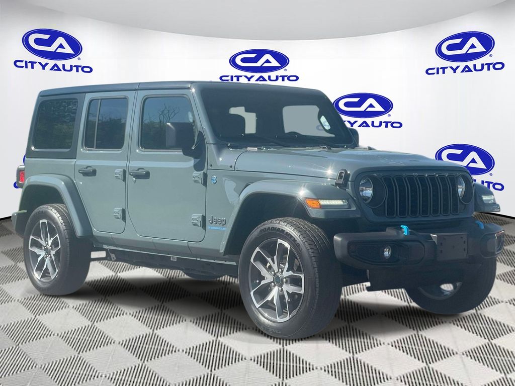 Anvil Clear Coat 2024 Jeep Wrangler 4xe Sport S 4WD SUV / Crossover Four-Wheel Drive 8-Speed Automatic