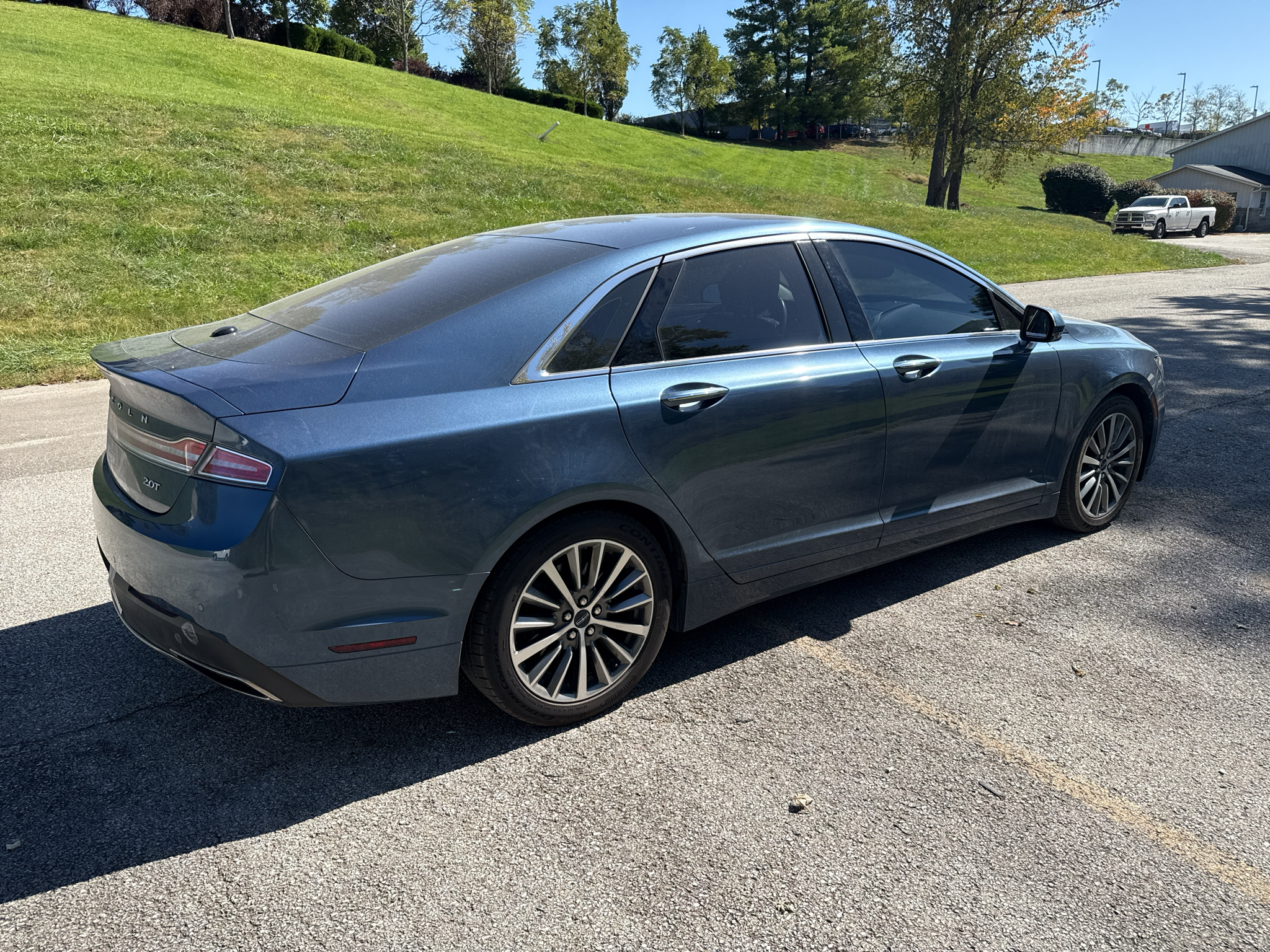 Blue 2019 Lincoln MKZ Sedan Front-Wheel Drive