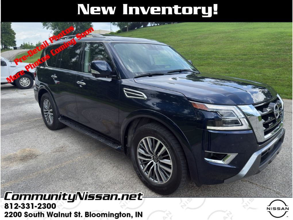 Hermosa Blue Pearl 2023 Nissan Armada SUV / Crossover Four-Wheel Drive 7-Speed Automatic