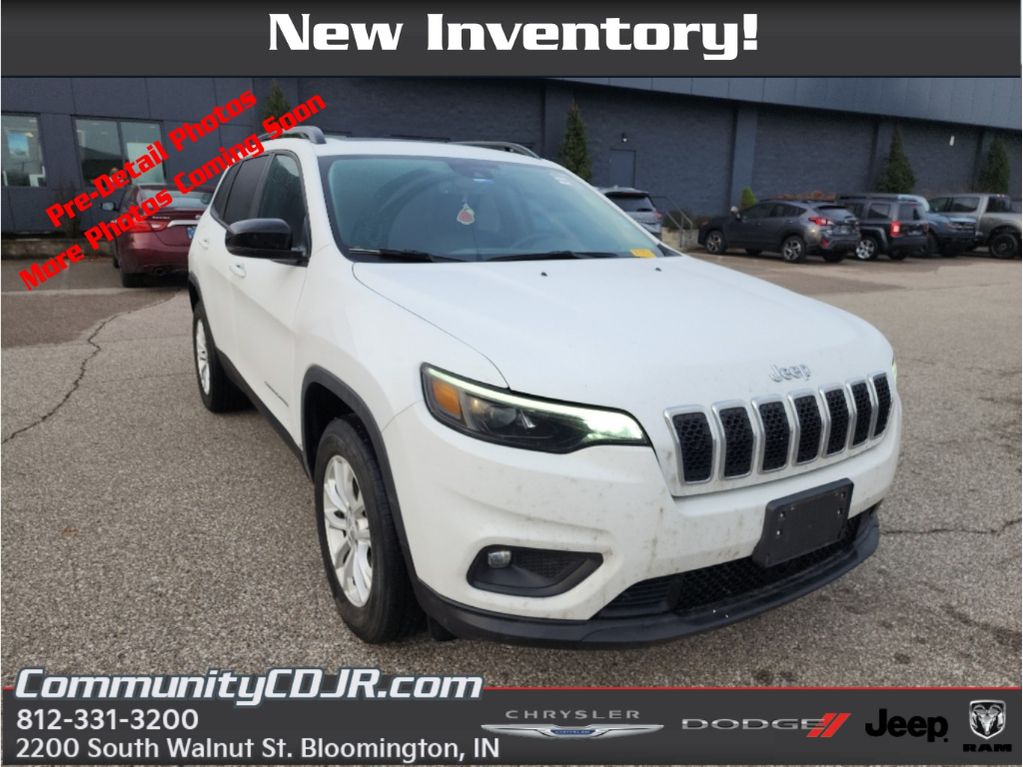 Bright White Clearcoat 2022 Jeep Cherokee Latitude Lux 4WD SUV / Crossover Four-Wheel Drive 9-Speed Automatic