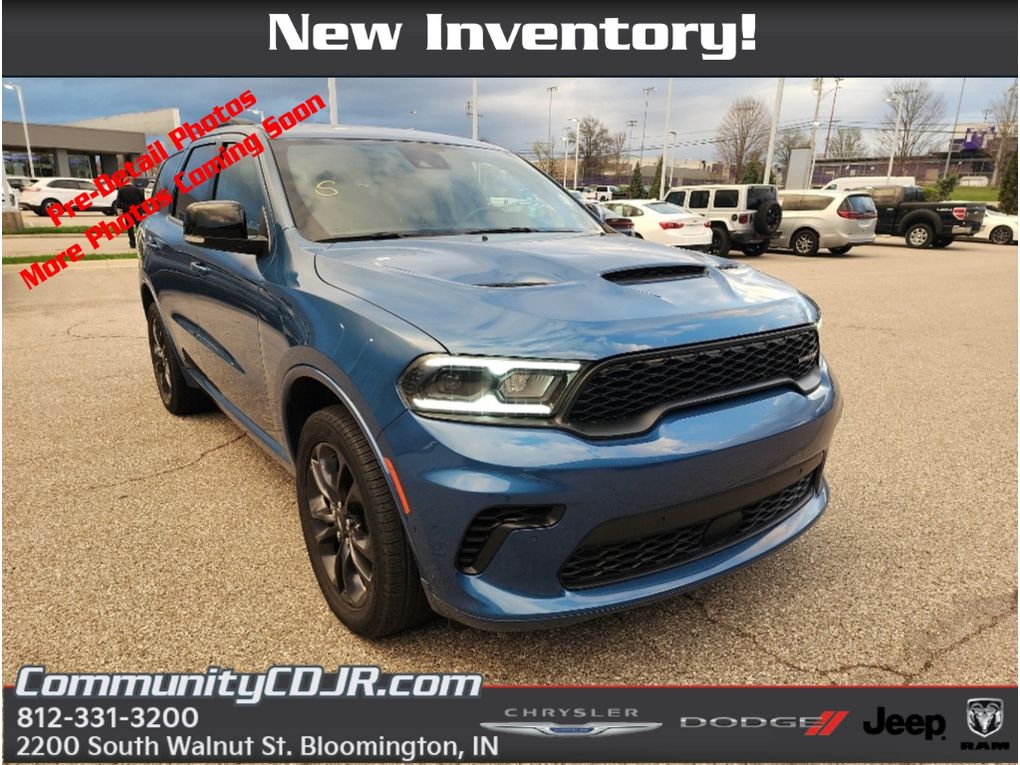 Blue (Frostbite Pearlcoat) 2024 Dodge Durango GT Premium AWD SUV / Crossover All-Wheel Drive 8-Speed Automatic
