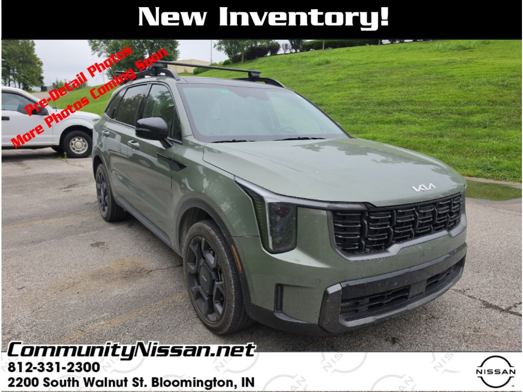 Jungle Green 2024 Kia Sorento SUV / Crossover All-Wheel Drive 8-Speed Automatic