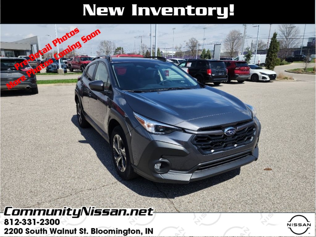 Magnetite Gray Metallic 2024 Subaru Crosstrek Premium AWD SUV / Crossover All-Wheel Drive 8-Speed CVT