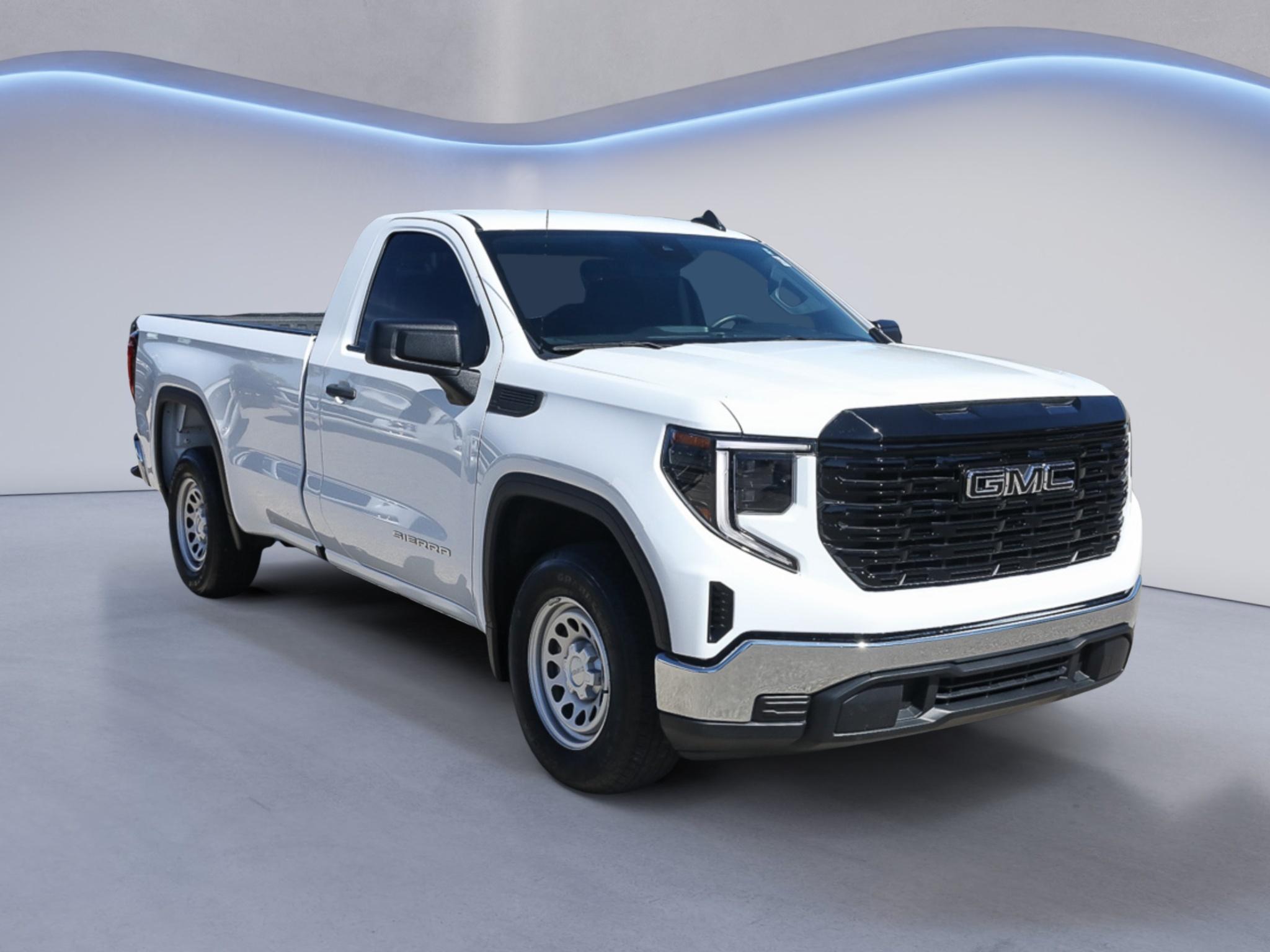 Summit White 2024 GMC Sierra 1500 Pickup Truck 4X2 8-Speed Automatic