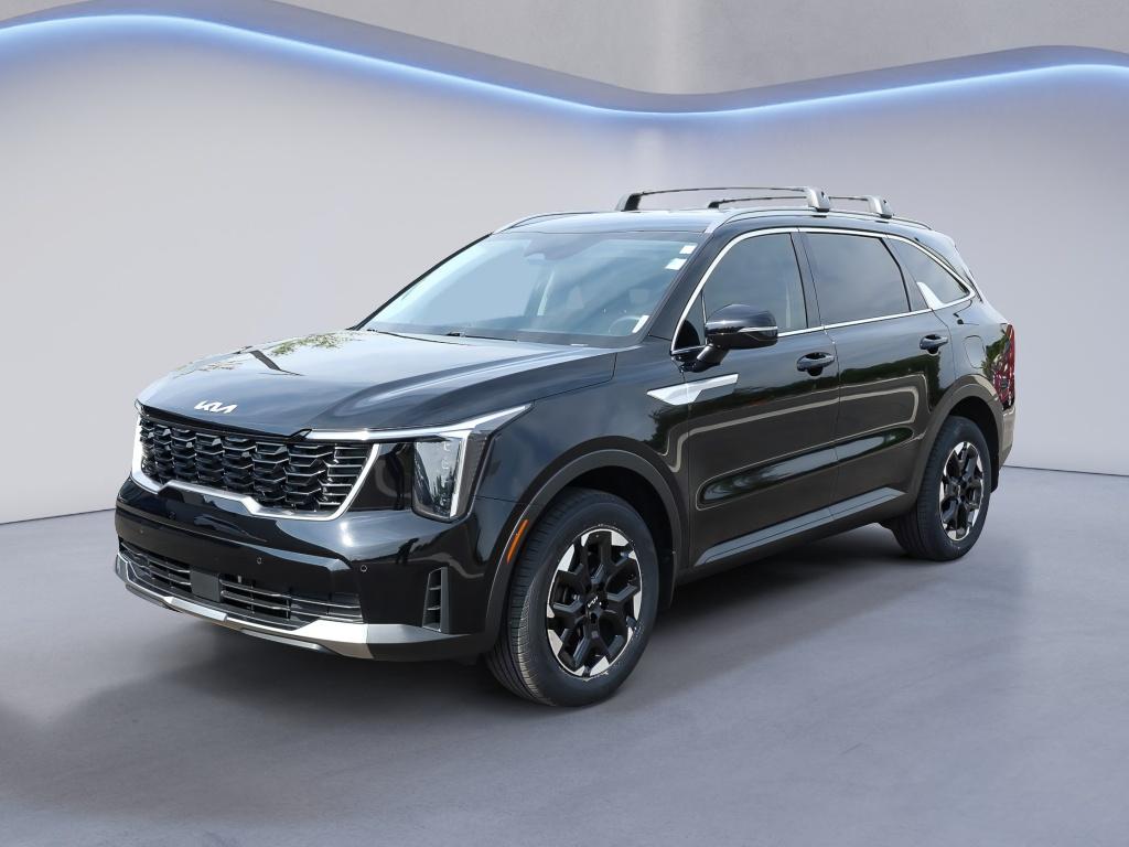 Ebony Black 2025 Kia Sorento SUV / Crossover All-Wheel Drive 8-Speed Automatic