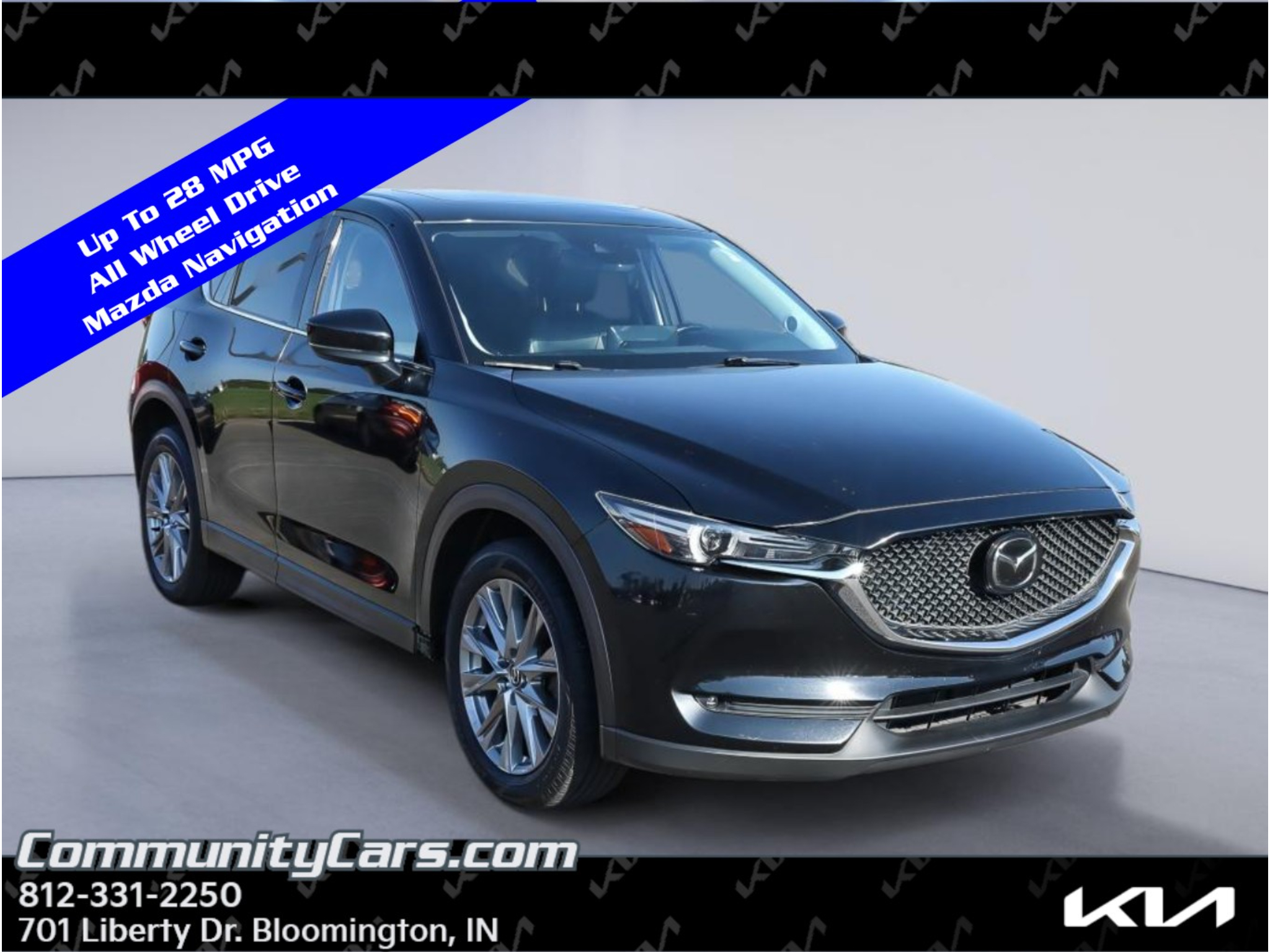 Jet Black Mica 2021 Mazda CX-5 SUV / Crossover All-Wheel Drive 6-Speed Automatic