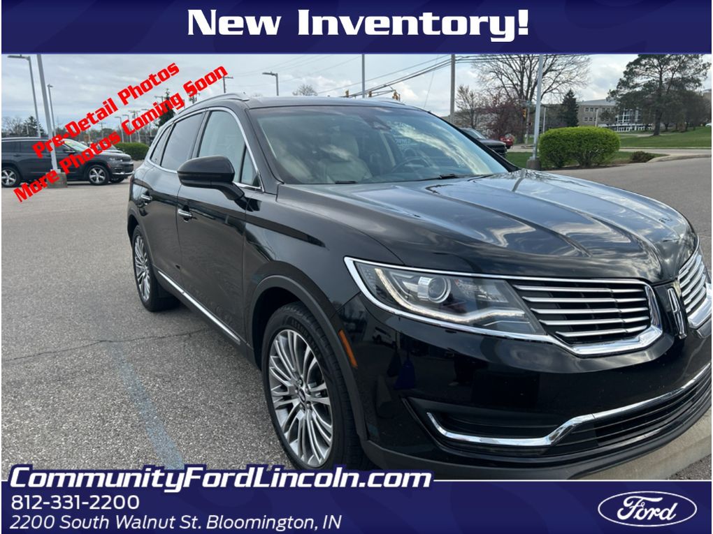 Black Velvet 2016 Lincoln MKX Reserve AWD SUV / Crossover All-Wheel Drive 6-Speed Automatic