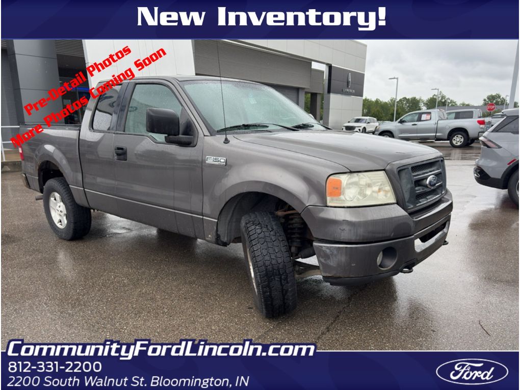 Gray 2006 Ford F-150 STX SuperCab Styleside 4WD Pickup Truck Four-Wheel Drive 4-Speed Automatic