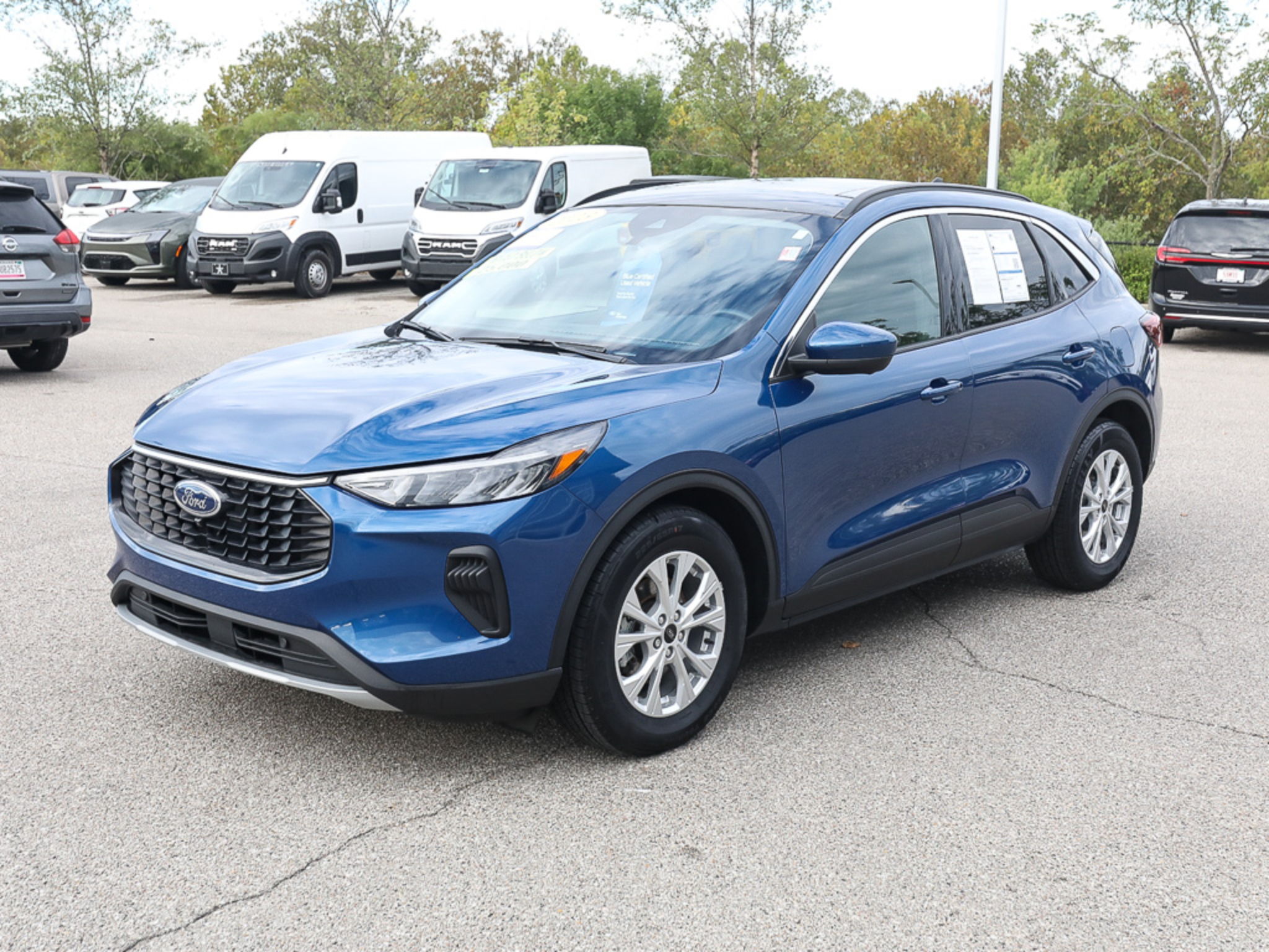Atlas Blue Metallic 2023 Ford Escape SUV / Crossover Front-Wheel Drive 8-Speed Automatic