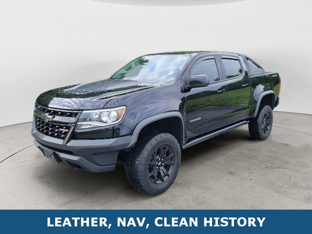 Black 2019 Chevrolet Colorado Pickup Truck Four-Wheel Drive 8-Speed Automatic