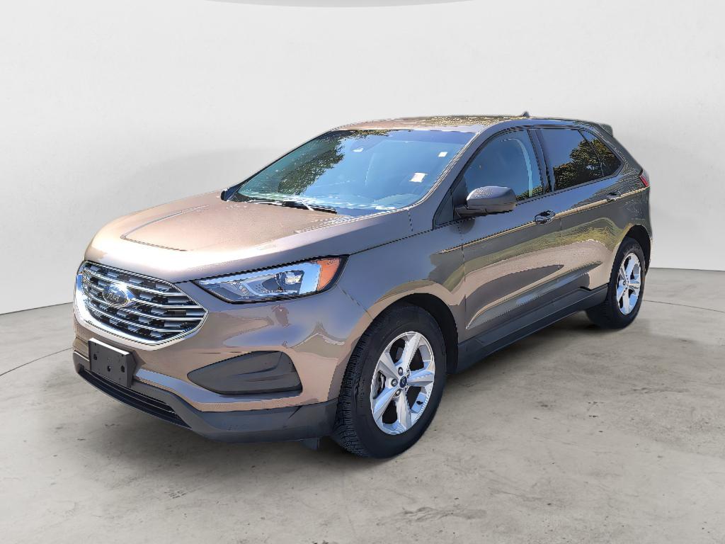 Stone Gray Metallic 2019 Ford Edge SUV / Crossover Front-Wheel Drive 8-Speed Automatic