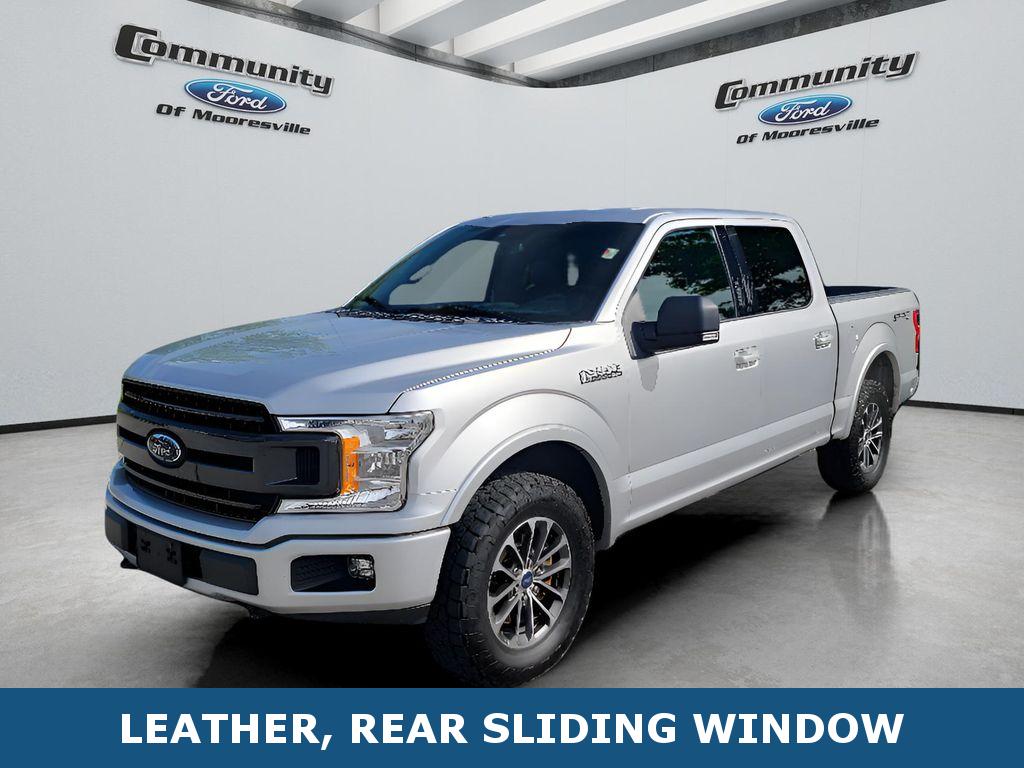 Ingot Silver Metallic 2019 Ford F-150 XLT SuperCrew 4WD Pickup Truck Four-Wheel Drive Automatic