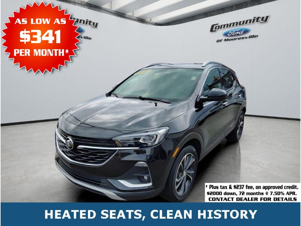 Black (Ebony Twilight Metallic) 2023 Buick Encore GX Essence FWD SUV / Crossover Front-Wheel Drive Continuously Variable Transmission