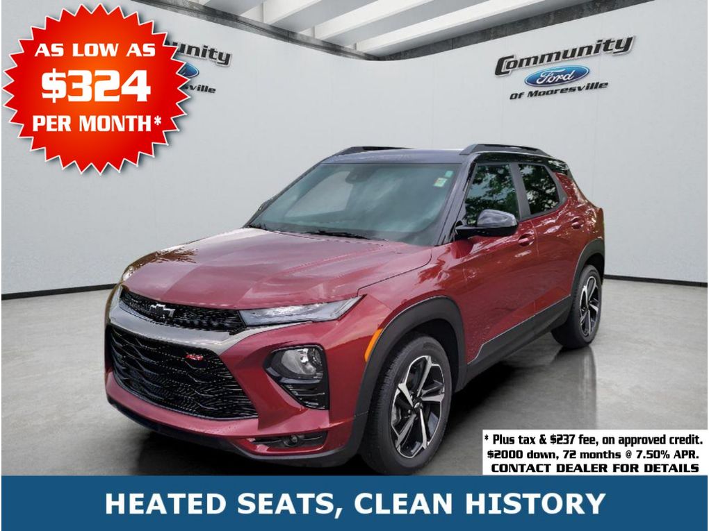 2023 Chevrolet Trailblazer RS FWD SUV / Crossover Front-Wheel Drive Continuously Variable Transmission