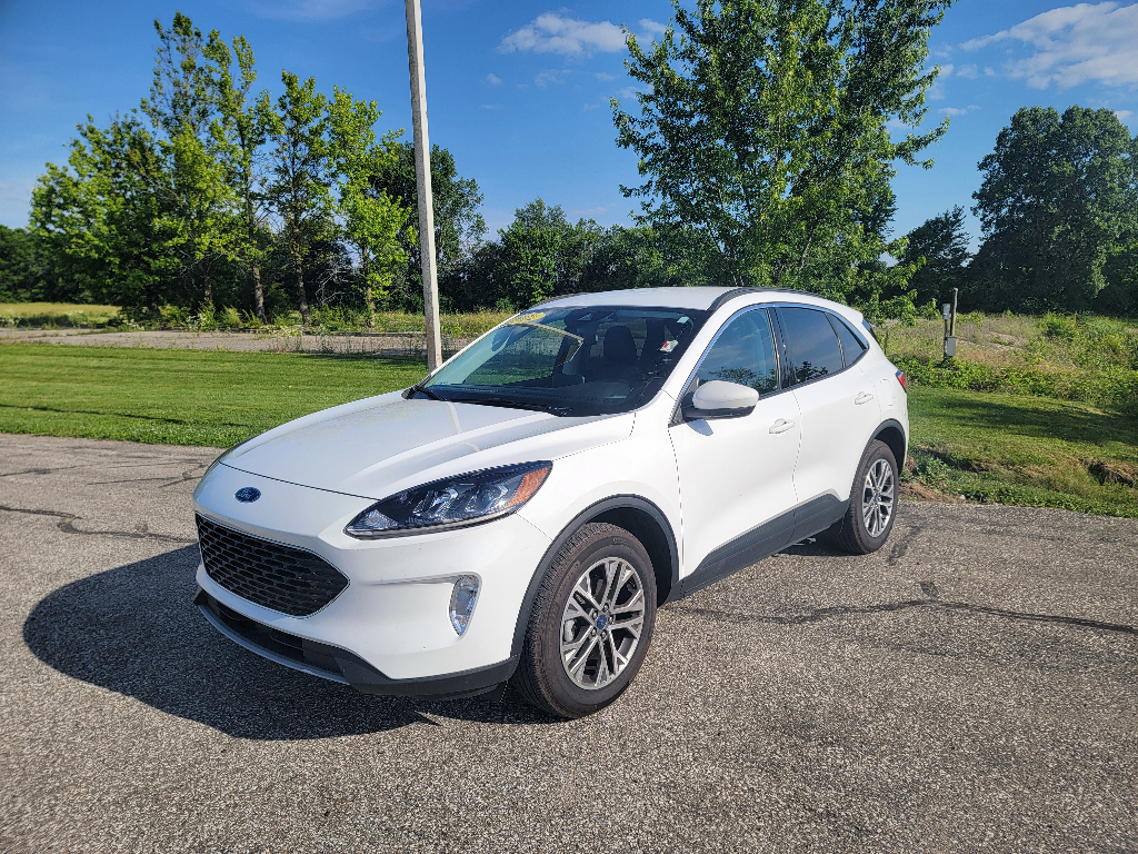 Oxford White 2022 Ford Escape SEL AWD SUV / Crossover All-Wheel Drive 8-Speed Automatic