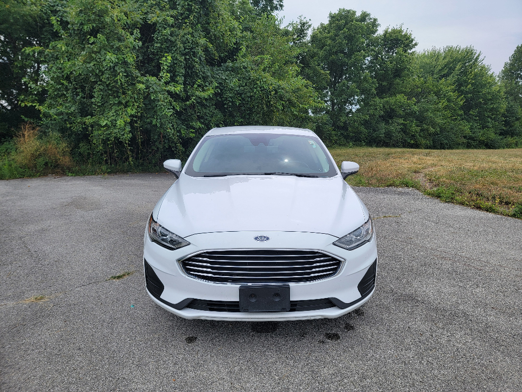 Oxford White 2020 Ford Fusion Sedan All-Wheel Drive 6-Speed Automatic
