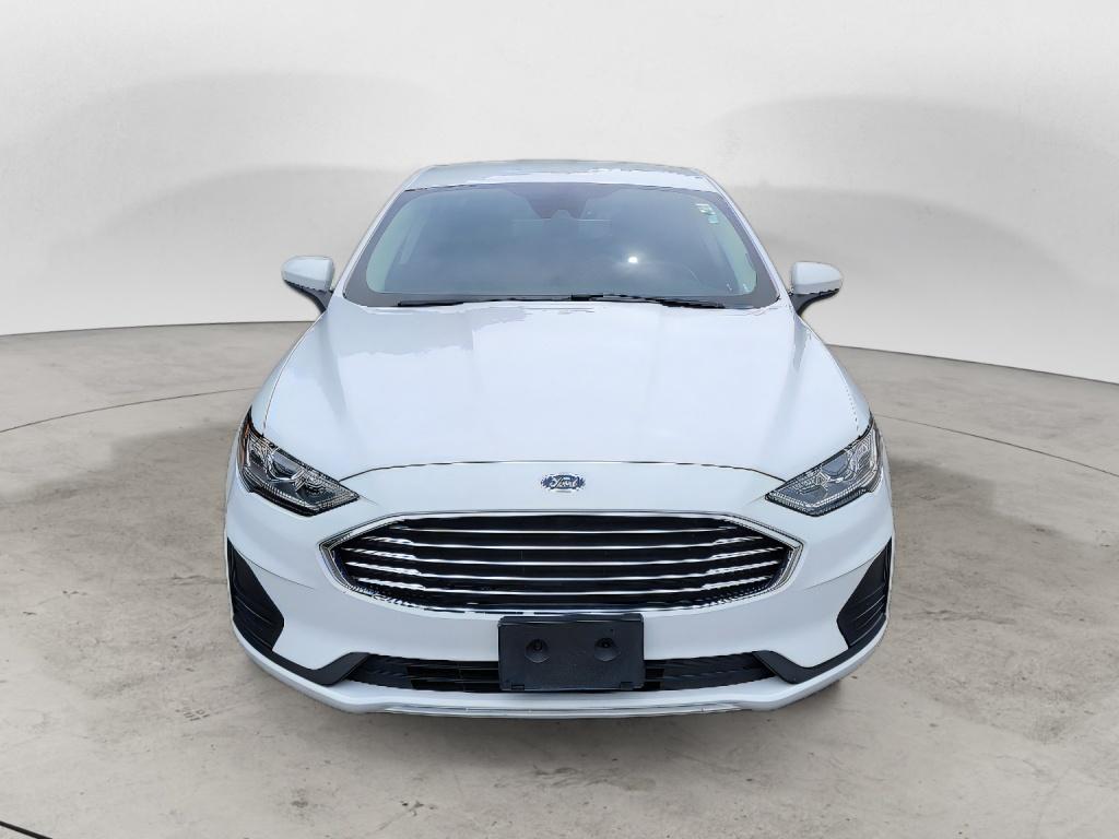 Oxford White 2020 Ford Fusion Sedan All-Wheel Drive 6-Speed Automatic