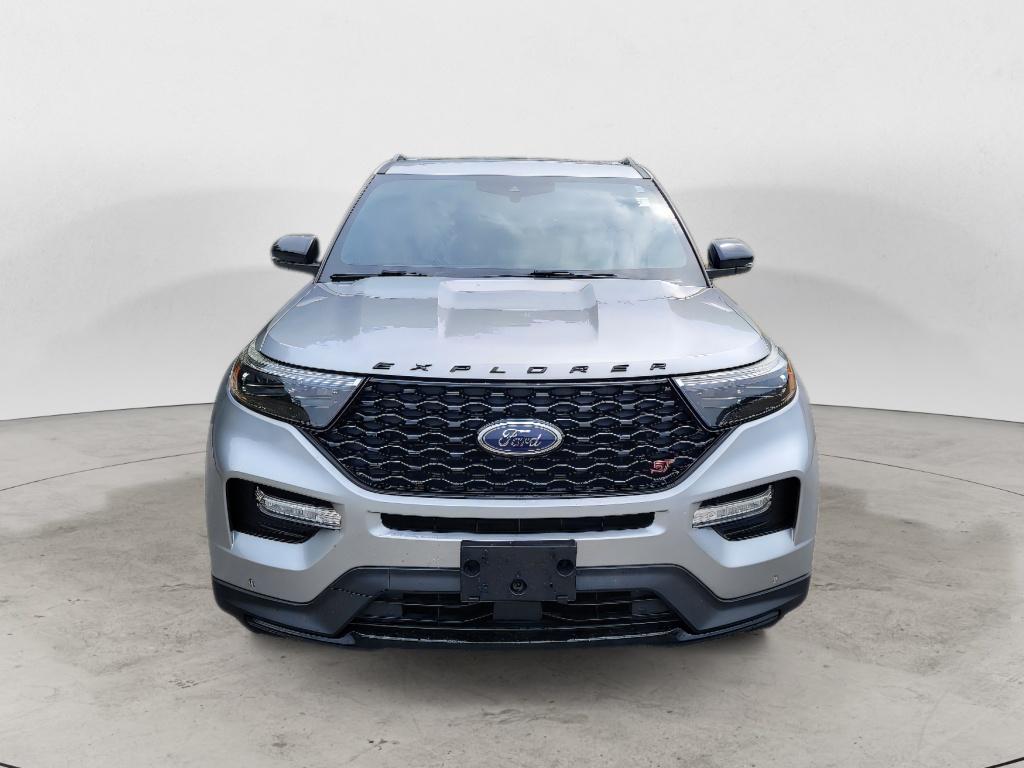 Silver Metallic 2020 Ford Explorer SUV / Crossover All-Wheel Drive Automatic