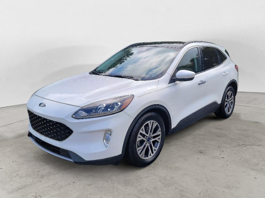 Star White Metallic Tri-Coat 2022 Ford Escape SUV / Crossover Front-Wheel Drive 8-Speed Automatic