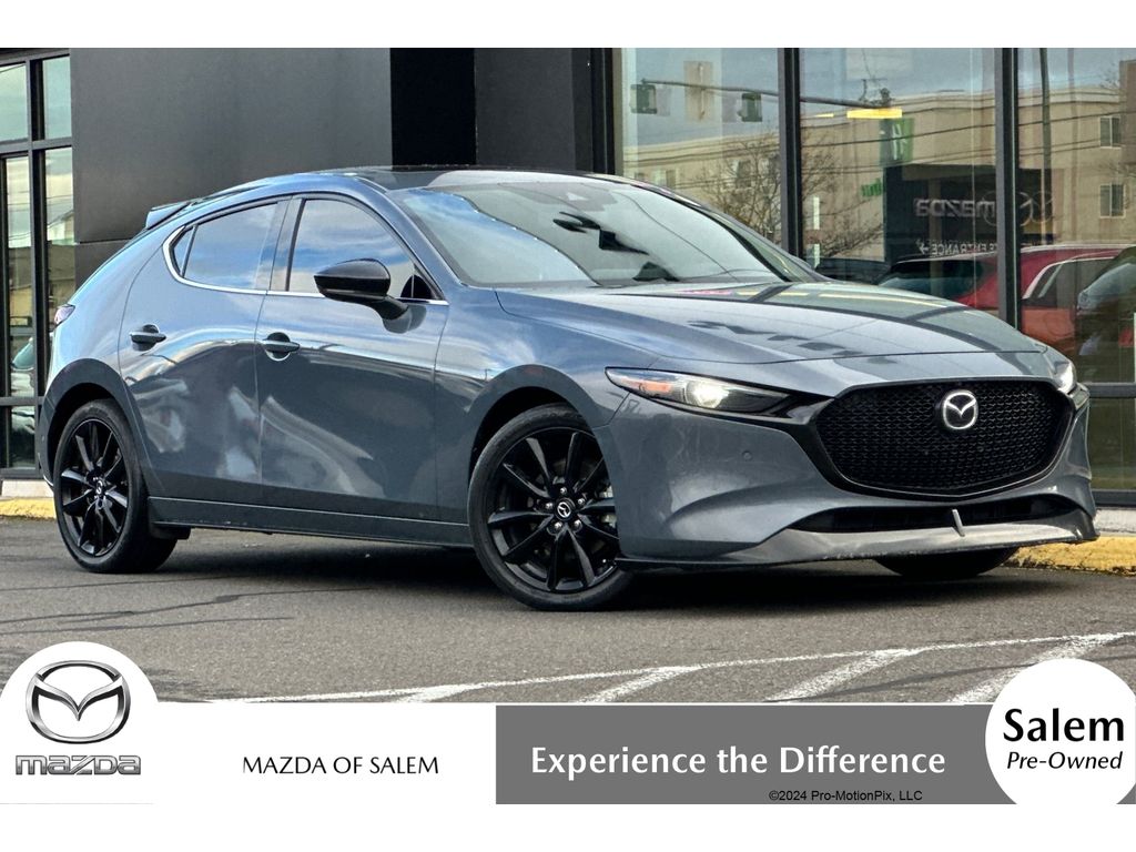 Polymetal Gray Metallic 2021 Mazda MAZDA3 Premium Plus Hatchback AWD Hatchback All-Wheel Drive 6-Speed Automatic