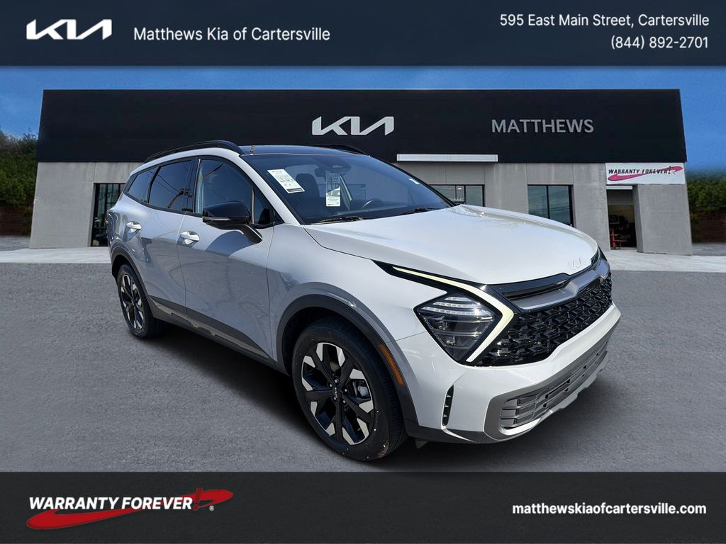Wolf Gray 2024 Kia Sportage SUV / Crossover All-Wheel Drive 8-Speed Automatic