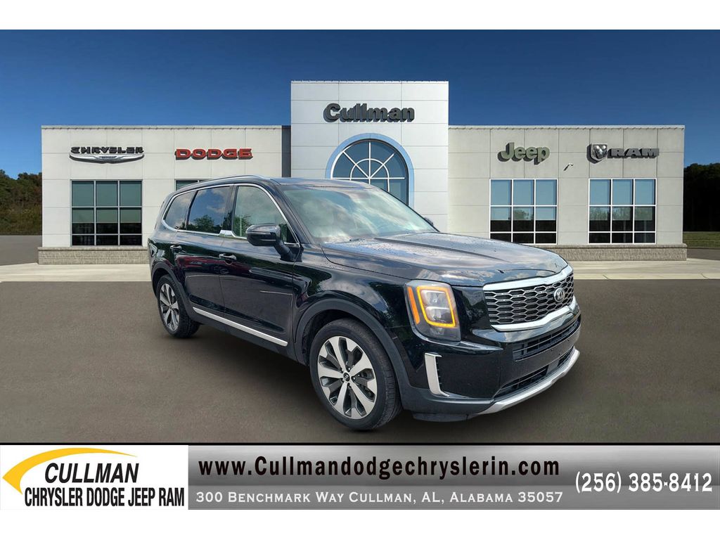 Ebony Black 2021 Kia Telluride SUV / Crossover All-Wheel Drive 8-Speed Automatic